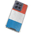 Netherlands Flag Distressed Moto G Stylus 5G (2025) Clear Case